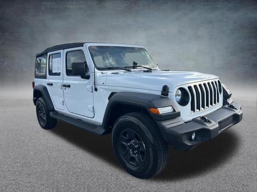Bright White Clearcoat 2022 Jeep Wrangler Unlimited Sport
