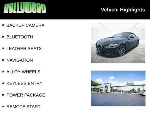 Black Sapphire Metallic 2025 BMW 430 i