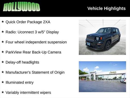 2020 Jeep Renegade Sport