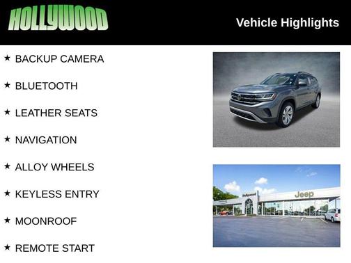 2021 Volkswagen Atlas 3.6L SE w/Technology