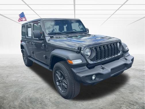 Granite Crystal Metallic Clearcoat 2024 Jeep Wrangler Sport S