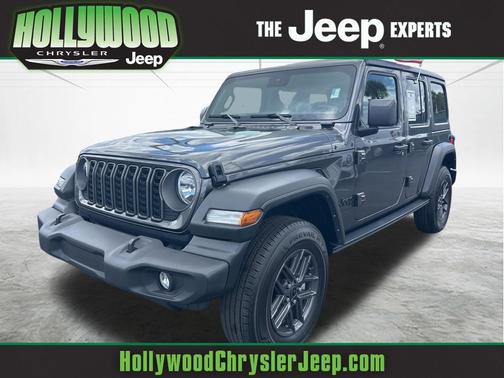 Granite Crystal Metallic Clearcoat 2024 Jeep Wrangler Sport S