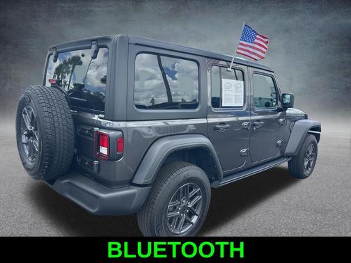 Granite Crystal Metallic Clearcoat 2024 Jeep Wrangler Sport S