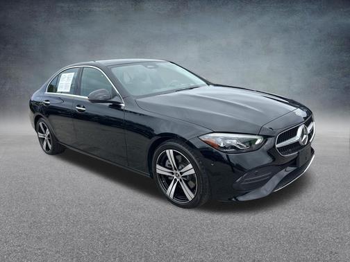 Black 2025 Mercedes-Benz C-Class C 300