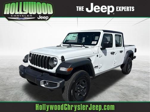 Bright White Clearcoat 2026 Jeep Gladiator Sport