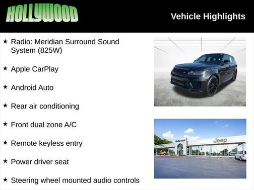 2022 Land Rover Range Rover Sport HSE Silver Edition
