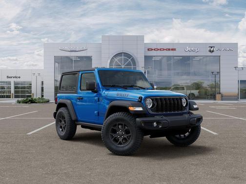 Hydro Blue Pearl Coat 2026 Jeep Wrangler Willys
