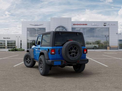 Hydro Blue Pearl Coat 2026 Jeep Wrangler Willys
