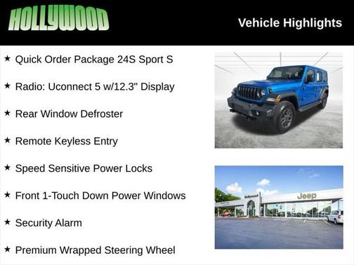 2024 Jeep Wrangler Sport S