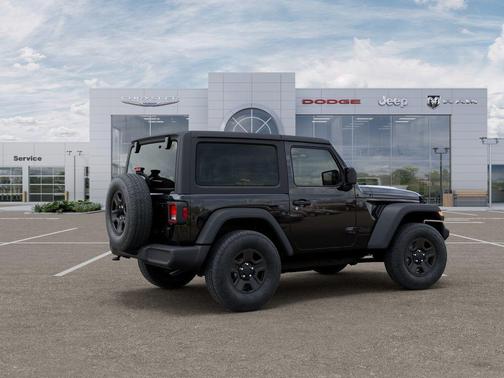 Black Clearcoat 2026 Jeep Wrangler Sport