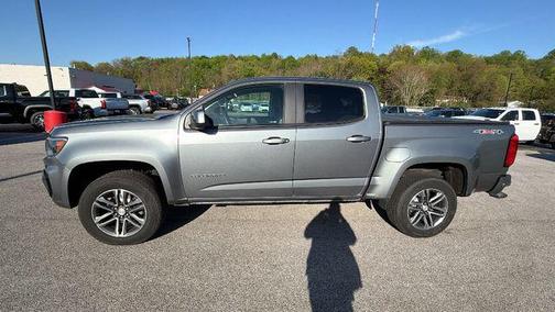 Satin Steel Metallic 2021 Chevrolet Colorado WT