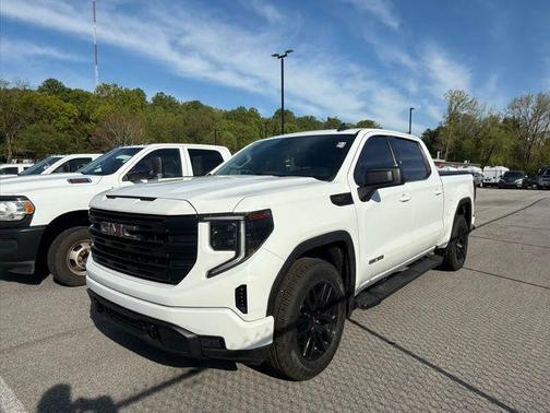 Summit White 2023 GMC Sierra 1500 Elevation