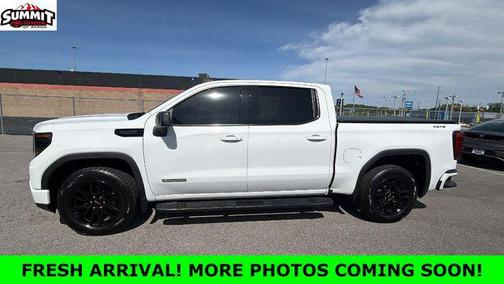 Summit White 2023 GMC Sierra 1500 Elevation