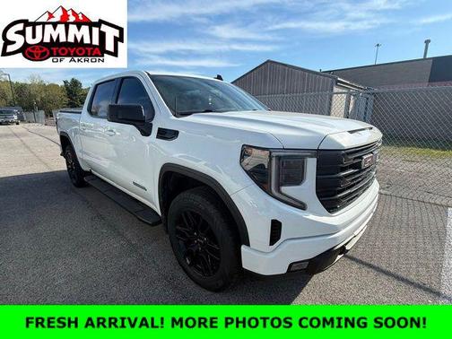Summit White 2023 GMC Sierra 1500 Elevation