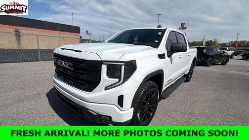 Summit White 2023 GMC Sierra 1500 Elevation
