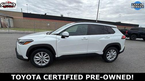 Wind Chill Pearl 2023 Toyota Corolla Cross LE
