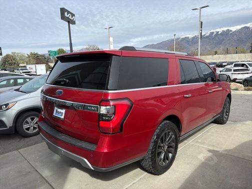 Red 2021 Ford Expedition Max Limited