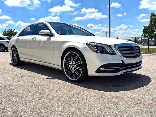 designo Diamond White Metallic 2019 Mercedes-Benz S-Class Base