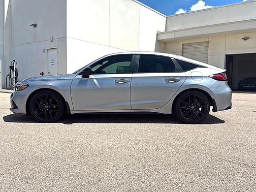 Lunar Silver Metallic 2024 Honda Civic Sport