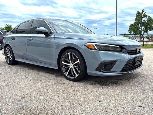 Sonic Gray Pearl 2024 Honda Civic Touring