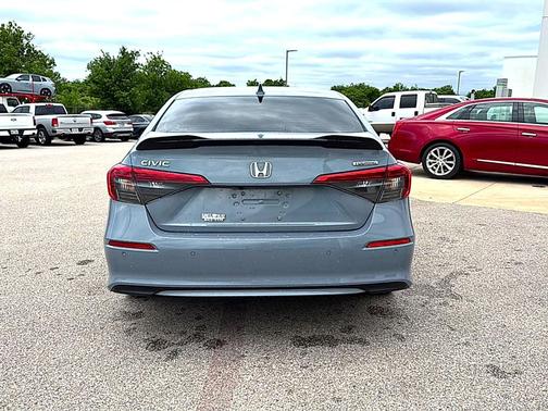 Sonic Gray Pearl 2024 Honda Civic Touring