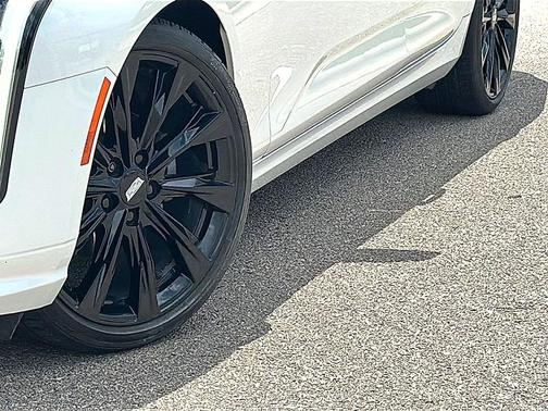 Crystal White Tricoat 2023 Cadillac CT4 Premium Luxury