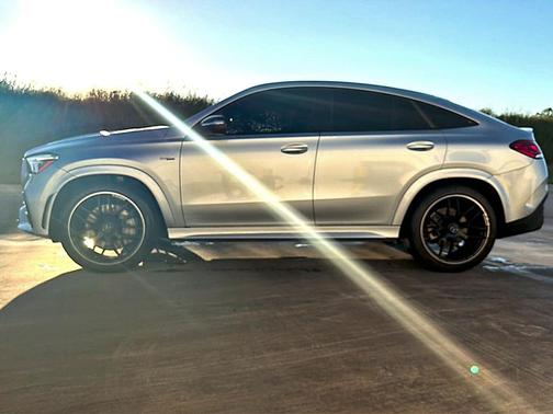 Cirrus Silver Metallic 2022 Mercedes-Benz AMG GLE 53 4MATIC+ Coupe