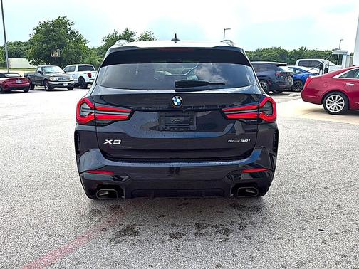 Carbon Black Metallic 2024 BMW X3 sDrive30i