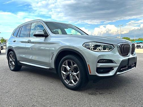 Glacier Silver Metallic 2021 BMW X3 sDrive30i