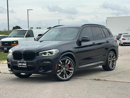 Carbon Black Metallic 2021 BMW X3 M40i