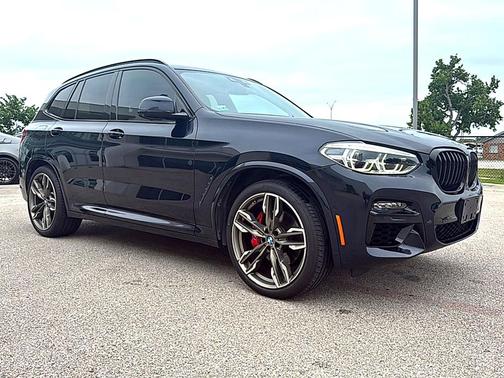 Carbon Black Metallic 2021 BMW X3 M40i