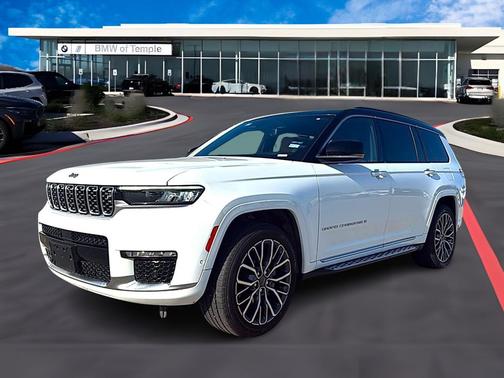 Bright White Clearcoat 2021 Jeep Grand Cherokee L Summit Reserve