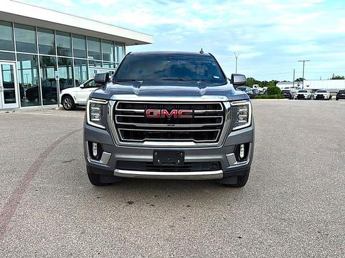Satin Steel Metallic 2022 GMC Yukon SLT