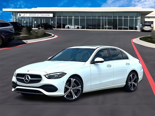 Polar White 2025 Mercedes-Benz C-Class