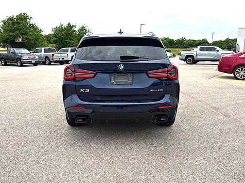 Tanzanite Blue II Metallic 2024 BMW X3 sDrive30i