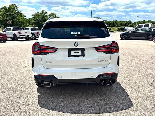 Alpine White 2024 BMW X3 sDrive30i