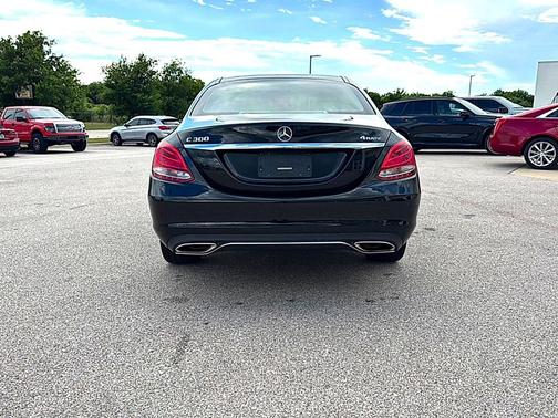 Black 2016 Mercedes-Benz C-Class 4MATIC