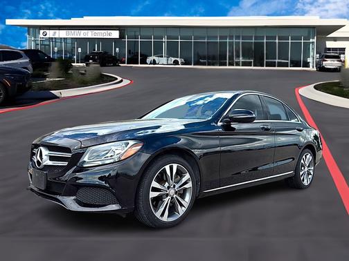 Black 2016 Mercedes-Benz C-Class 4MATIC