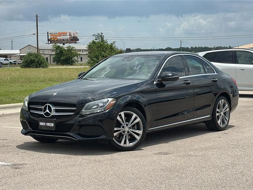 Black 2016 Mercedes-Benz C-Class 4MATIC
