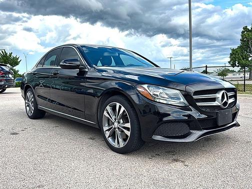 Black 2016 Mercedes-Benz C-Class 4MATIC