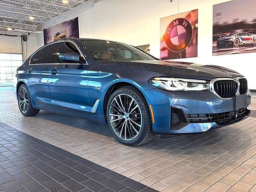Arctic Race Blue Metallic 2023 BMW 530e Base