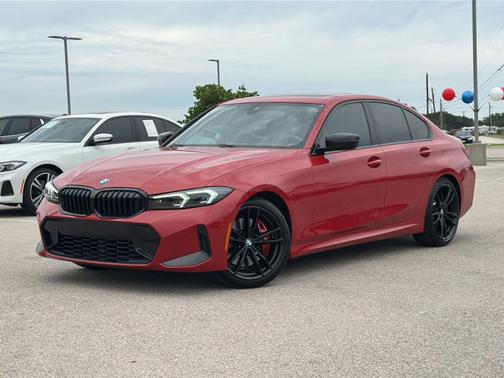 Melbourne Red Metallic 2023 BMW 330 Base