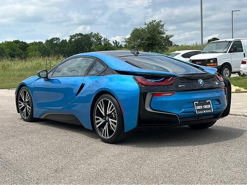 Protonic Blue Metallic w/Frozen Gray Accent 2015 BMW i8 2DR CPE