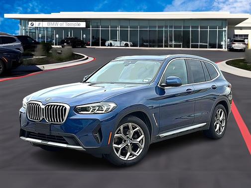 Phytonic Blue Metallic 2022 BMW X3 sDrive30i