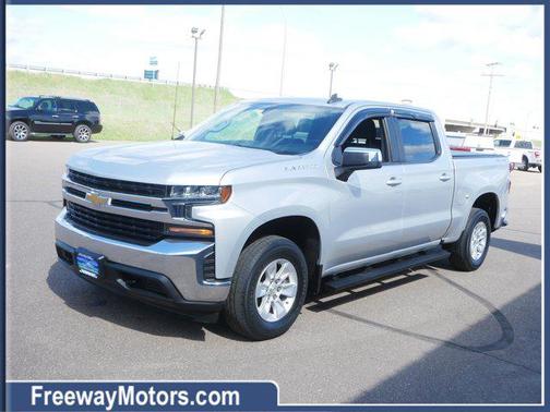 Silver Ice Metallic 2021 Chevrolet Silverado 1500 LT