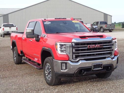 Cardinal Red 2022 GMC Sierra 3500 SLT