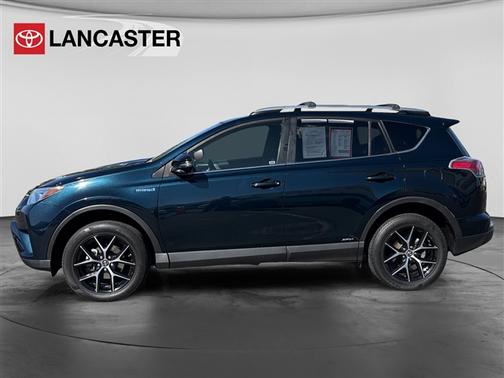 Blue (Dark) 2017 Toyota RAV4 Hybrid SE