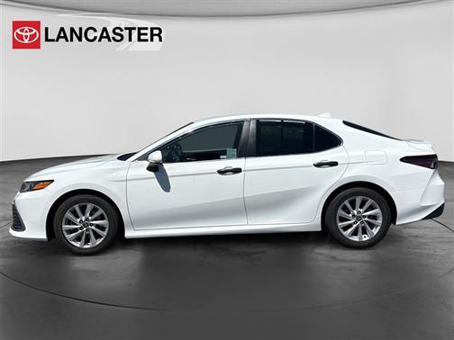 Super White 2021 Toyota Camry LE