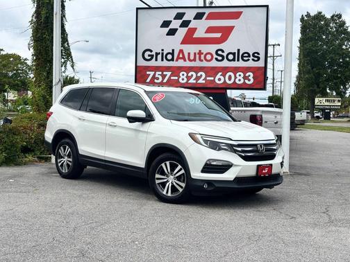 White Diamond Pearl 2018 Honda Pilot EX-L