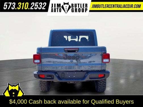 Anvil Clearcoat 2026 Jeep Gladiator Texas Trail 4x4